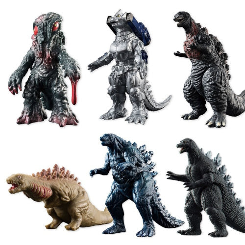 Godzilla Soft Vinyl Figure Series Bandai 3-Inch Mini-Figure