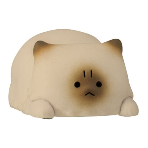 Angry Cat Chan Fluffy Figure Series Bandai 1.5-Inch Mini-Figure