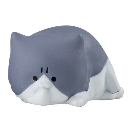 Angry Cat Chan Fluffy Figure Series Bandai 1.5-Inch Mini-Figure