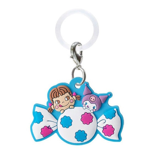 PEKO x Sanrio Characters Puffy Dangler mascot Series Bandai 1-Inch Key Chain