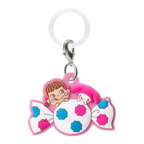 PEKO x Sanrio Characters Puffy Dangler mascot Series Bandai 1-Inch Key Chain