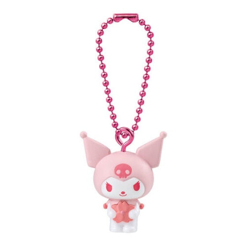 Sanrio Characters One Tone Mascot Sakura Series Bandai 1-Inch Key Chain