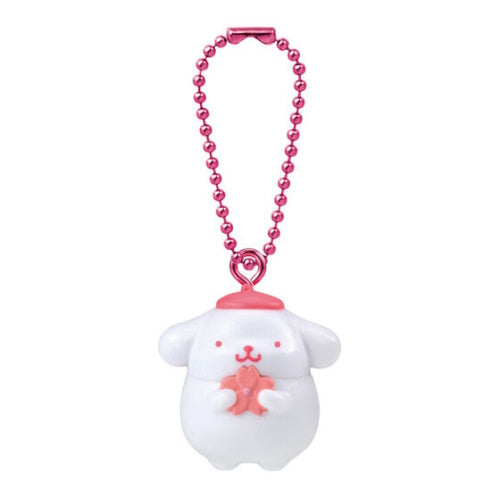 Sanrio Characters One Tone Mascot Sakura Series Bandai 1-Inch Key Chain