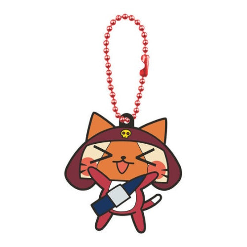 Monster Hunter x Sergeant Frog Rubber Mascot Series Bandai 2-Inch Key Chain
