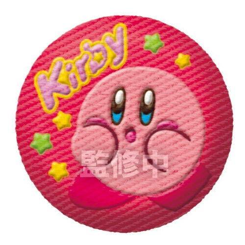 Kirby Dream Land Embroidered Style Can Badge Bandai 1.5-Inch Pin