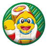 Kirby Dream Land Embroidered Style Can Badge Bandai 1.5-Inch Pin