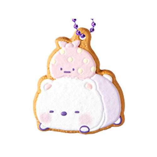 San-x Sumikko Gurashi Cookie Charmcot Vol. 02 Bandai 1.5-Inch Key Chain