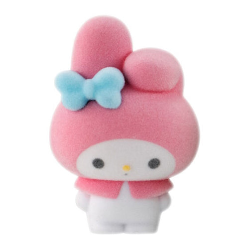Sanrio Characters Fluffy Flocked Mascot Bandai 1.5-Inch Mini-Figure