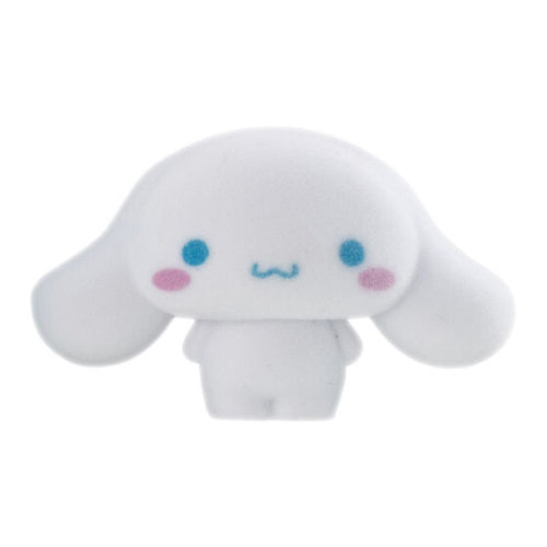 Sanrio Characters Fluffy Flocked Mascot Bandai 1.5-Inch Mini-Figure