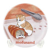 Mofusand Cat Small Plate Series Bandai 2-Inch Collectible