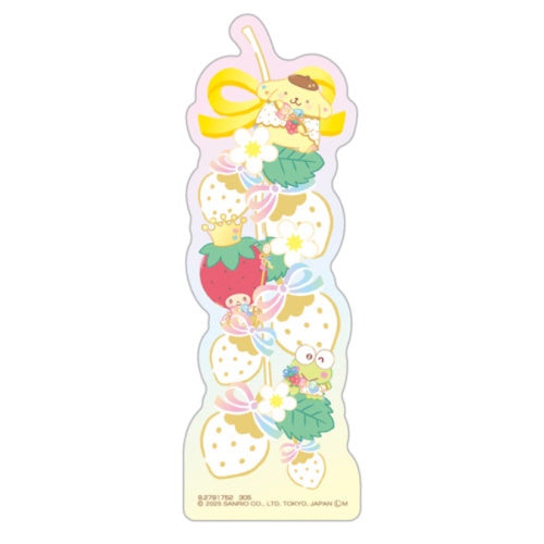 Sanrio Hello Kitty Bookmark Collection Strawberry News Bandai 5-Inch Collectible