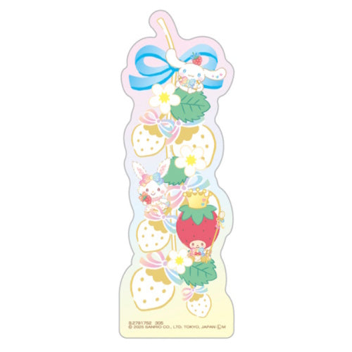 Sanrio Hello Kitty Bookmark Collection Strawberry News Bandai 5-Inch Collectible