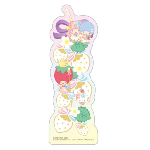 Sanrio Hello Kitty Bookmark Collection Strawberry News Bandai 5-Inch Collectible