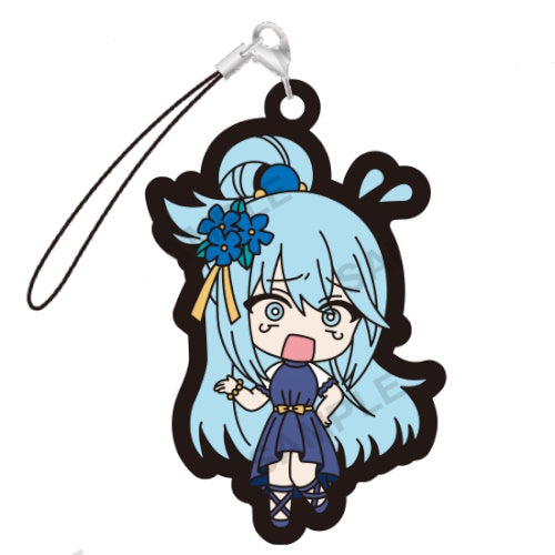 Konosuba Rubber Mascot Vol. 03 Bandai 2-Inch Collectible Key Chain
