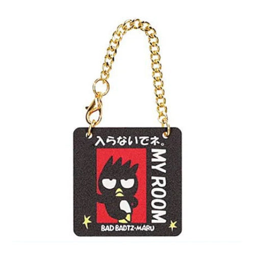 Sanrio Characters Door Plate Style Charm Benelic 1.5-Inch Collectible Toy