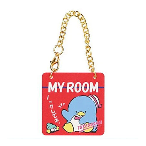 Sanrio Characters Door Plate Style Charm Benelic 1.5-Inch Collectible Toy