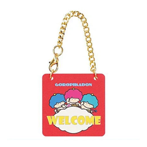 Sanrio Characters Door Plate Style Charm Benelic 1.5-Inch Collectible Toy