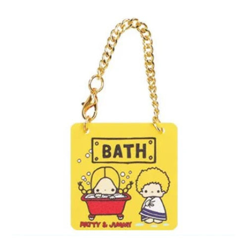 Sanrio Characters Door Plate Style Charm Benelic 1.5-Inch Collectible Toy