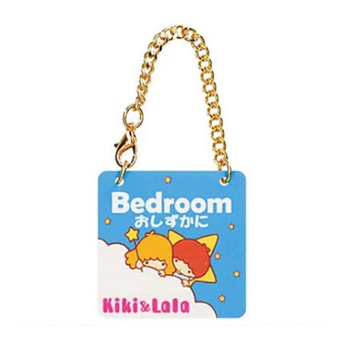 Sanrio Characters Door Plate Style Charm Benelic 1.5-Inch Collectible Toy