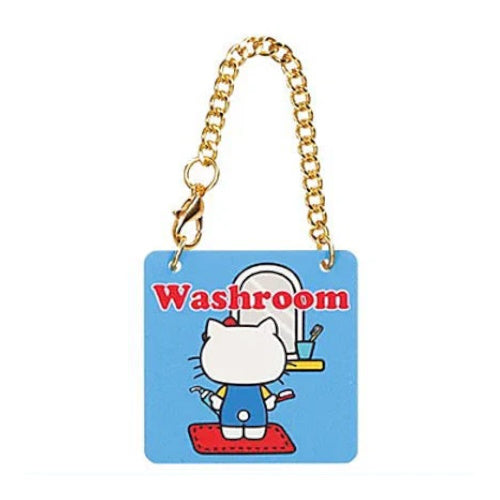 Sanrio Characters Door Plate Style Charm Benelic 1.5-Inch Collectible Toy