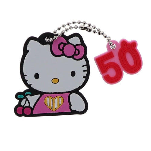 Sanrio Hello Kitty 50th Anniversary Rubber Mascot Vol. 01 Benelic 2-Inch Key Chain