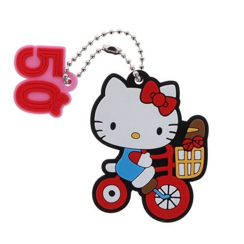 Sanrio Hello Kitty 50th Anniversary Rubber Mascot Vol. 02 Benelic 2-Inch Key Chain