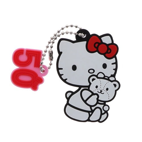 Sanrio Hello Kitty 50th Anniversary Rubber Mascot Vol. 02 Benelic 2-Inch Key Chain
