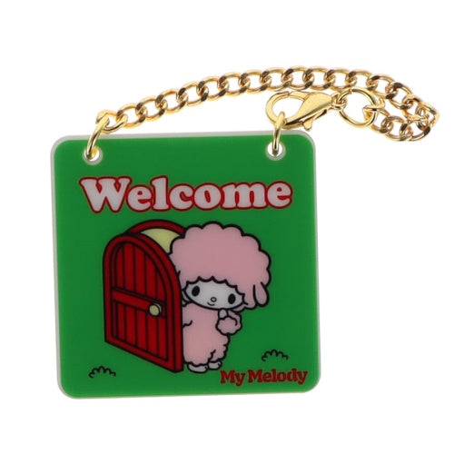 Sanrio Characters Door Plate Style Charm Vol. 02 Benelic 1.5-Inch Collectible Toy