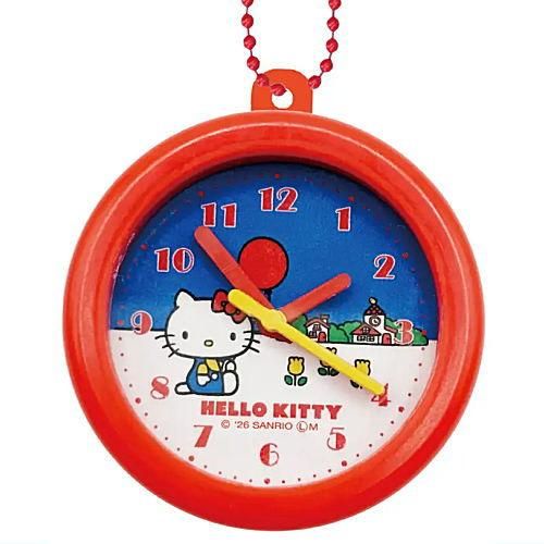 Sanrio Characters Retro Wall Clock Style Clip Series Benelic 2-Inch Key Chain