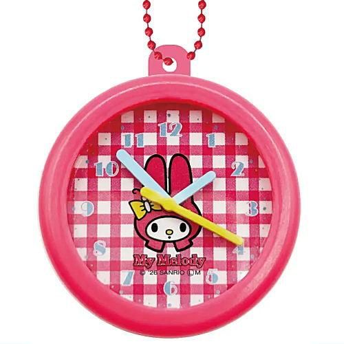 Sanrio Characters Retro Wall Clock Style Clip Series Benelic 2-Inch Key Chain