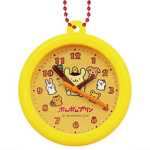 Sanrio Characters Retro Wall Clock Style Clip Series Benelic 2-Inch Key Chain
