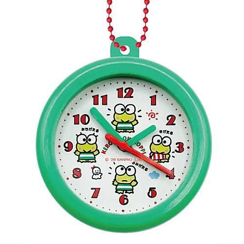 Sanrio Characters Retro Wall Clock Style Clip Series Benelic 2-Inch Key Chain
