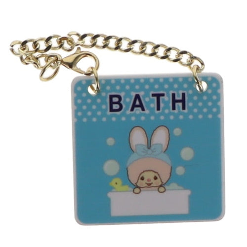 Monchhichi Mini Door Plate Series Benelic 2-Inch Key Chain