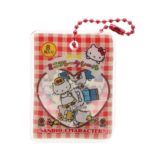 Sanrio Characters Shaka Shaka Sticker Flake Style Benelic 2-Inch Key Chain