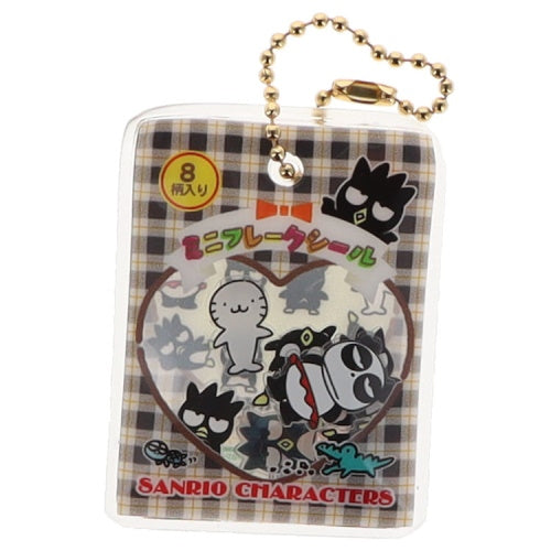Sanrio Characters Shaka Shaka Sticker Flake Style Benelic 2-Inch Key Chain