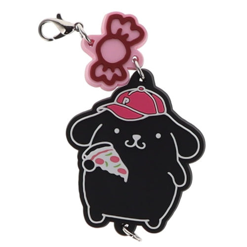 Sanrio Pompompurin Connecting Rubber Mascot Series Vol. 01 Benelic 2-Inch Key Chain