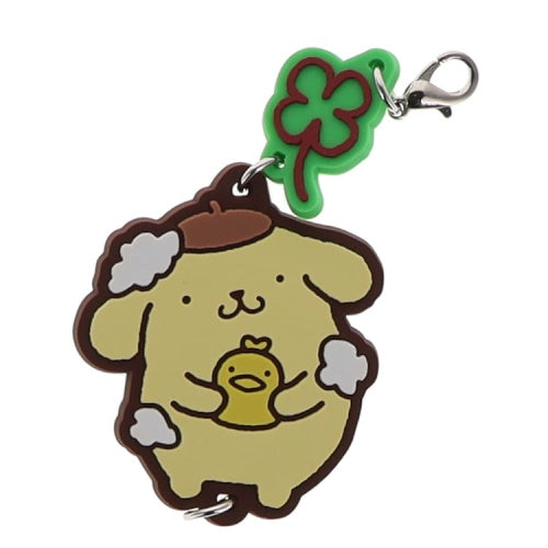 Sanrio Pompompurin Connecting Rubber Mascot Series Vol. 01 Benelic 2-Inch Key Chain
