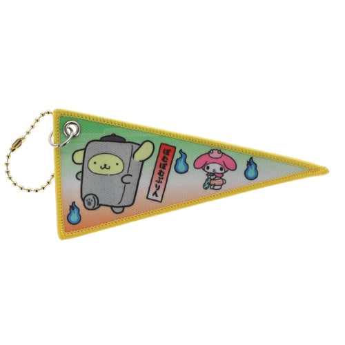 Sanrio Characters Mini Mini Pennant Style Ball Chain Benelic 3-Inch Key Chain