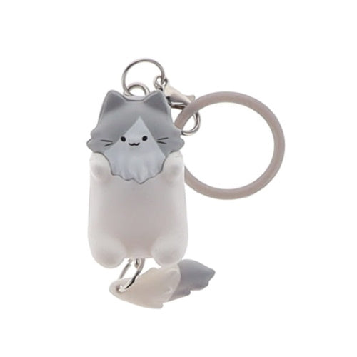 Kitty Cat Tail Wagging Dangler Mascot Series Brightlink 1-Inch Key Chain