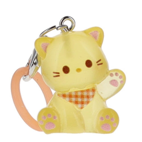 Baby Cat Nyanko Mascot Dangler Series Bright Link 1-Inch Key Chain