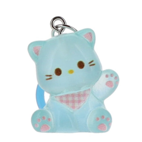 Baby Cat Nyanko Mascot Dangler Series Bright Link 1-Inch Key Chain