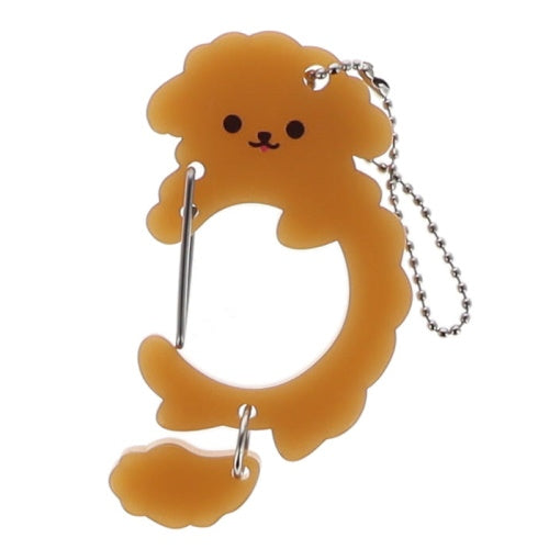 Dog Plastic Carabiner Series Bright Link 2-Inch Key Chain