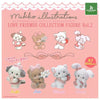 Mikko Illustrations Love Friends Flocked Figure Vol. 02 Bushiroad 2-Inch Mini-Figure