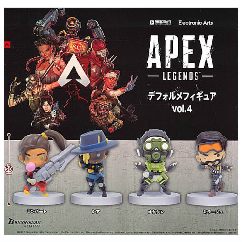 Apex Legends Deformed Figure Vol. 04 Figure Series Bushiroad 2-Inch Mini-Figure