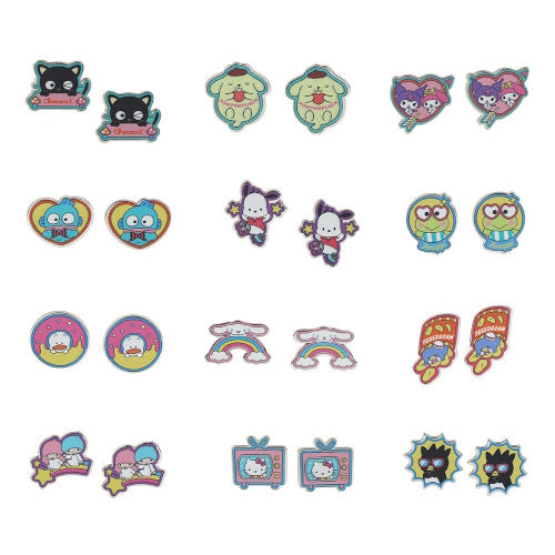 Sanrio Hello Kitty And Friends Earrings Bioworld Earring Set