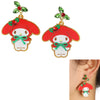 Sanrio Hello Kitty And Friends Earrings Holiday Series Bioworld Earring Set