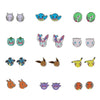 Pokemon Character Earrings Bioworld Earring Set