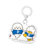 Sirotan x Hapidanbui Umbrella Marker Dangler Caravan 1.5-Inch Key Chain