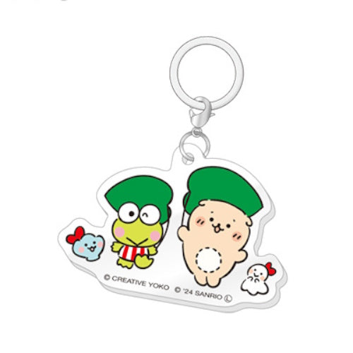 Sirotan x Hapidanbui Umbrella Marker Dangler Caravan 1.5-Inch Key Chain