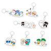Sirotan x Hapidanbui Umbrella Marker Dangler Caravan 1.5-Inch Key Chain